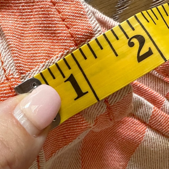 NASTY GAL High Waist Checkerboard Shorts in Orange - Picture 5 of 9